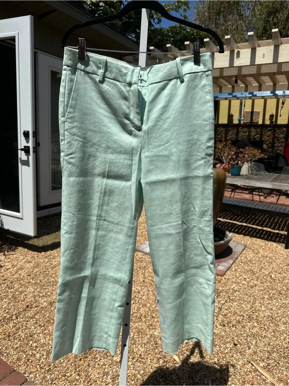 NWT J. Crew Mint Straight-Leg Trousers